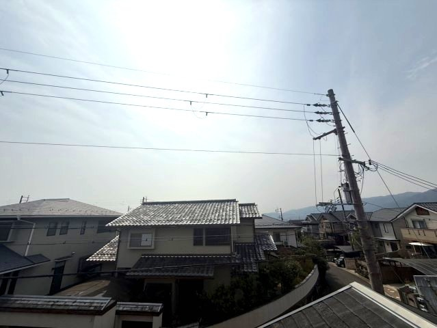御陵峰ヶ堂町1丁目戸建の展望|お部屋からの景色です