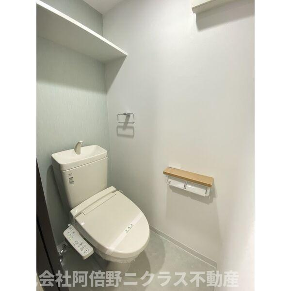 Luxe天王寺のトイレ