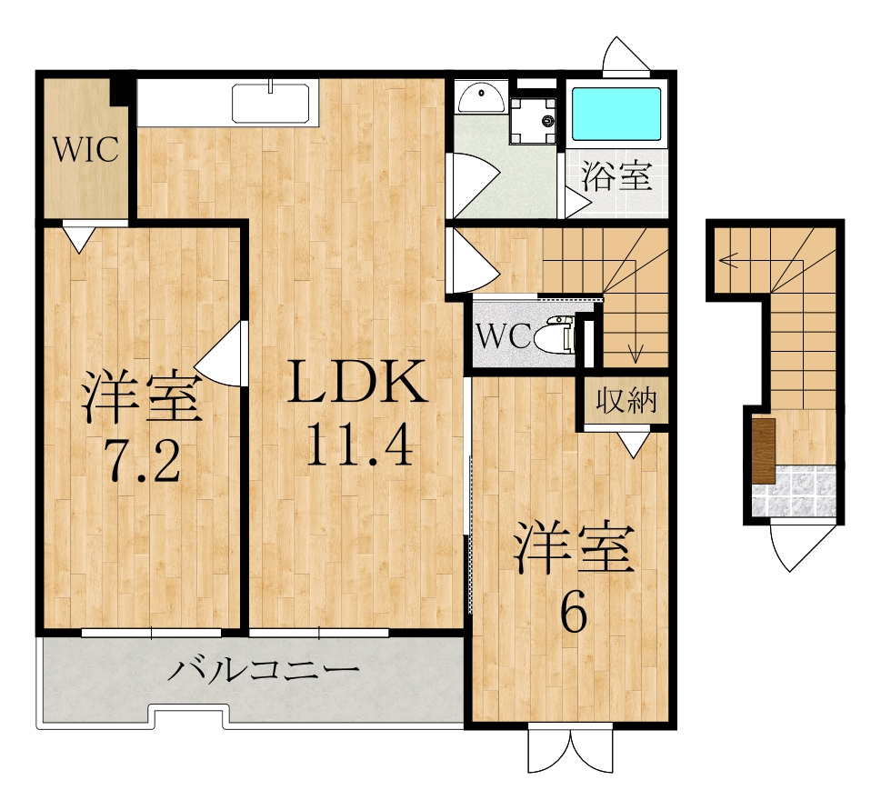 エテルノの間取り
