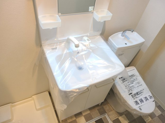 Ｐｒｉｎｔｅｍｐｓ東岸町の独立洗面台|★シャワードレッサー型洗面台・パウダールームタイプです★