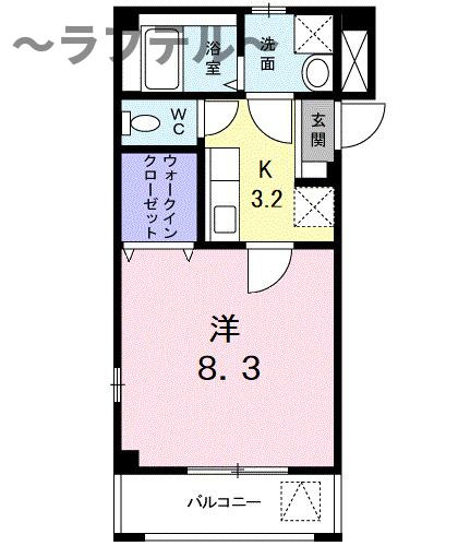 メゾンブリーズの間取り