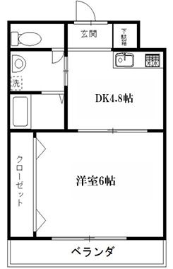第11秋葉ビルの間取り