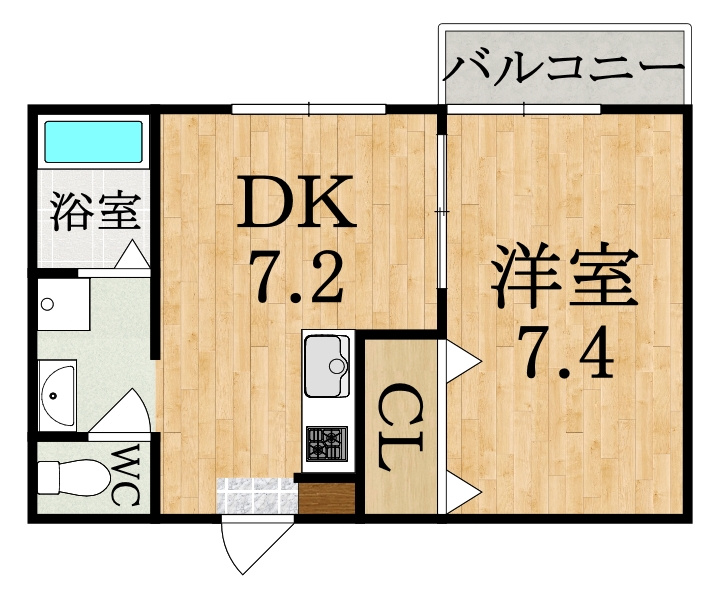 ロイヤルコート宮田の間取り