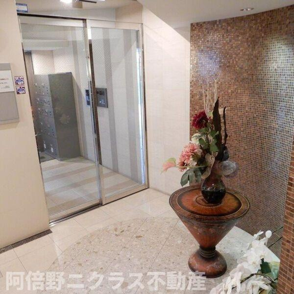 パークメゾンのエントランス
