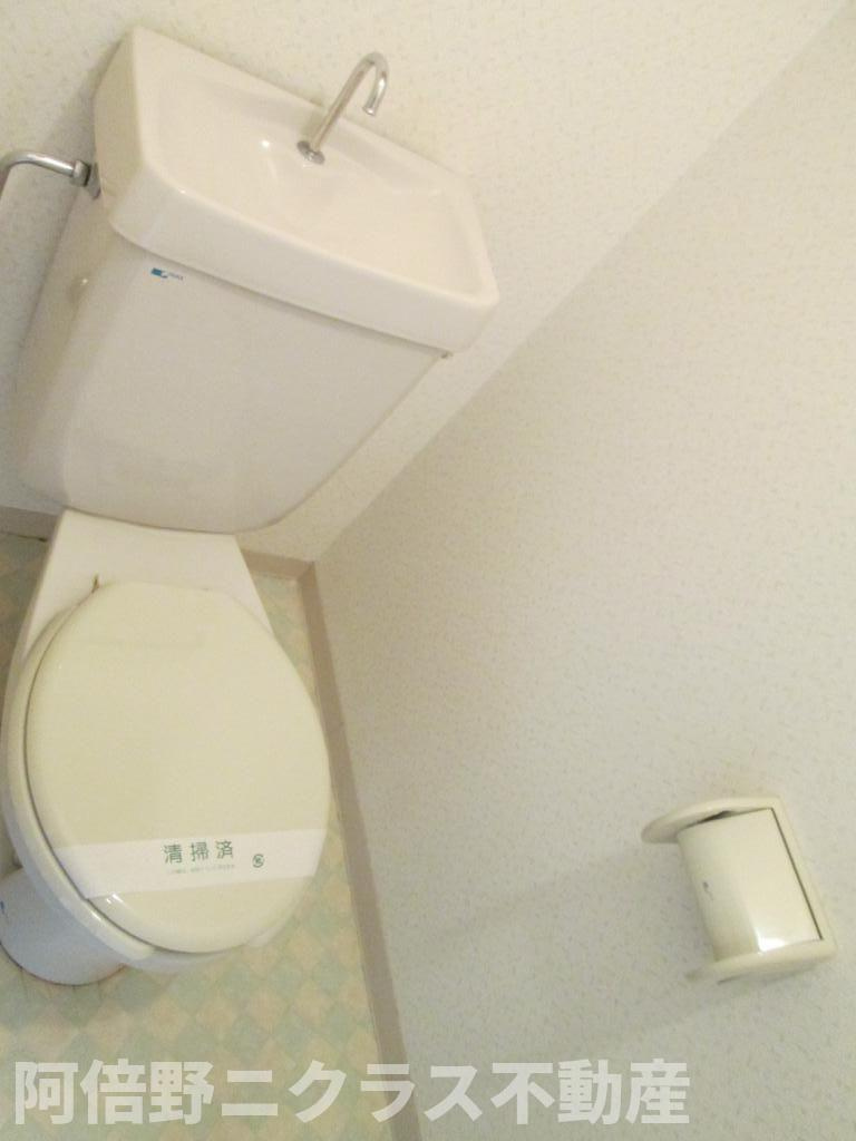 グレイシァス上町台のトイレ