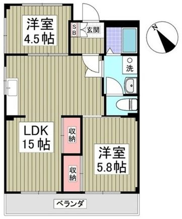 第7池田マンションの間取り