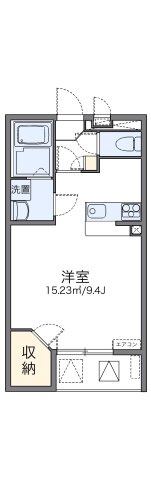 レオネクストエクレール北今市の間取り