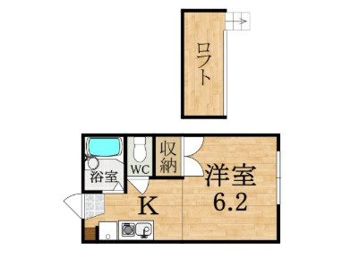 レオパレスカサの間取り