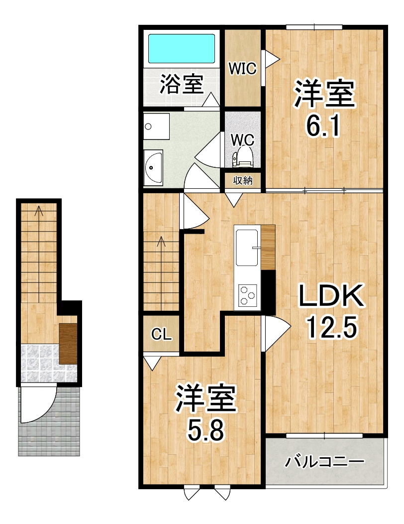 ドリームＸの間取り