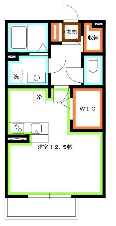 武蔵野市吉祥寺北町３丁目のアパートの間取り
