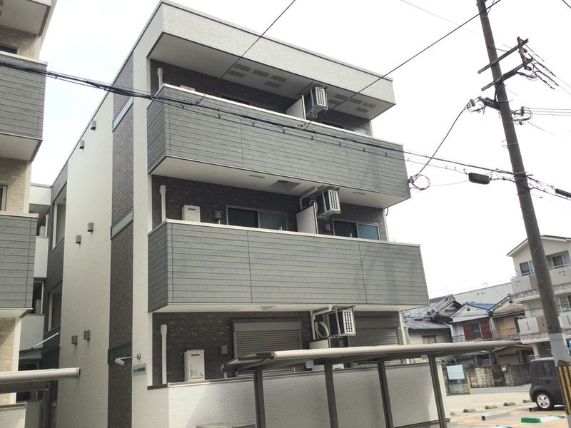 フジパレス針中野Ⅱ番館の外観