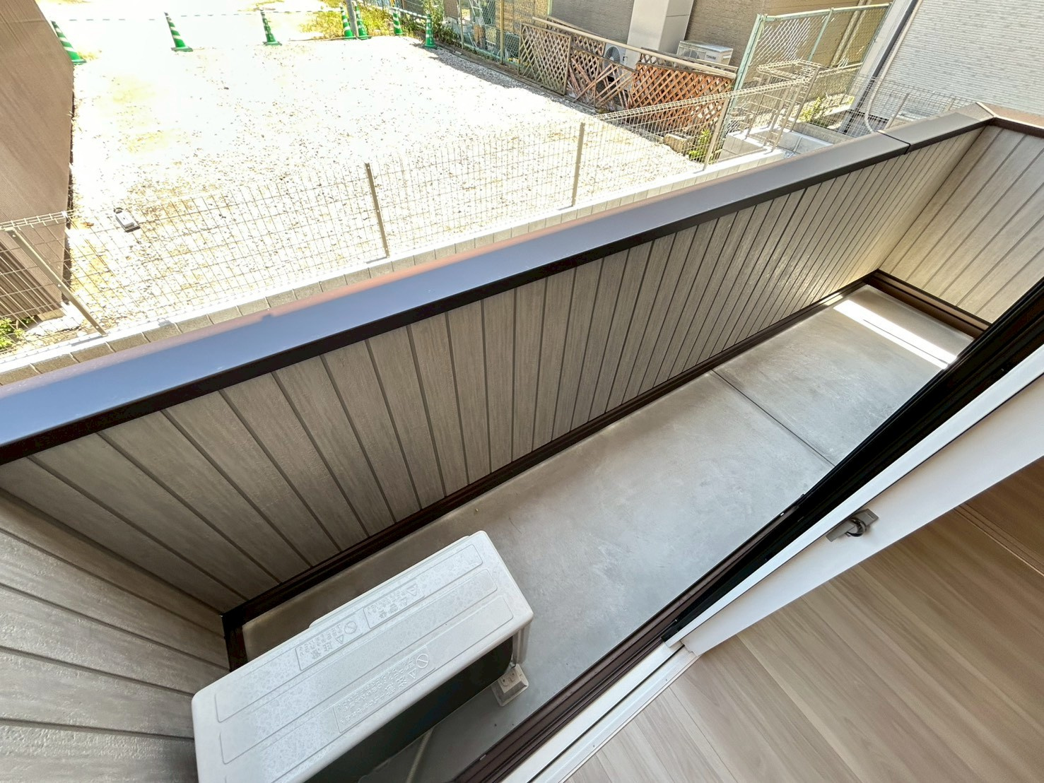 Ｖｉｌｌａ　Ｃａｌｍａのバルコニー