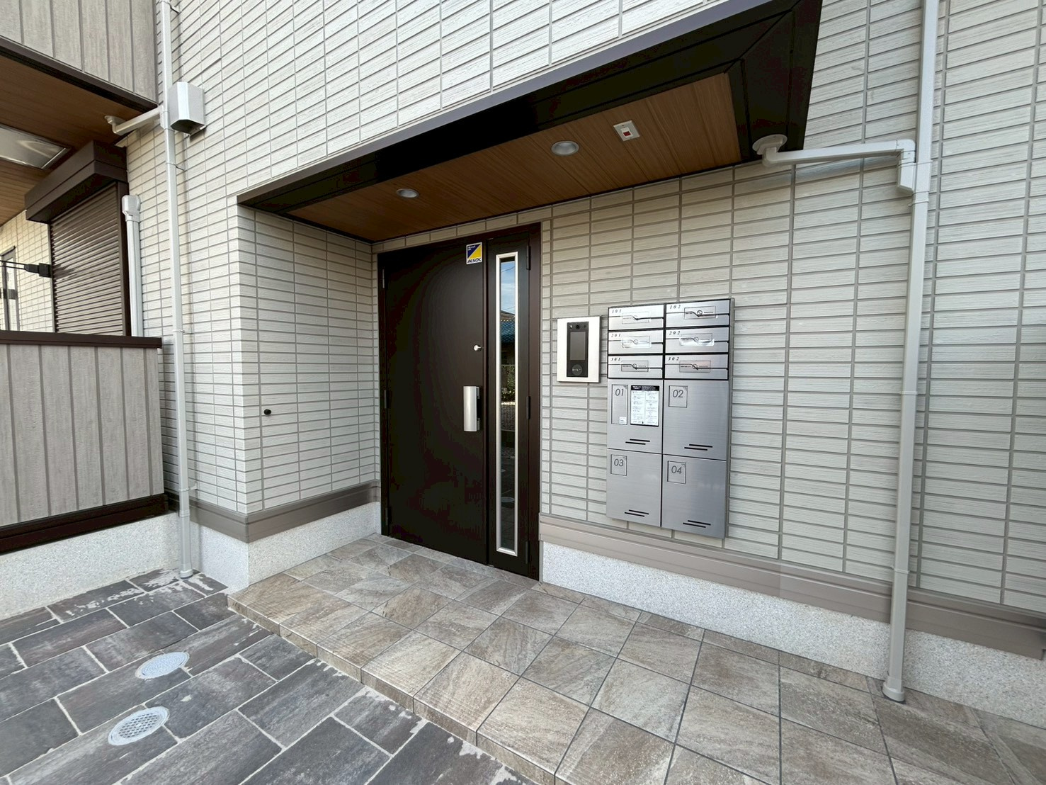 Ｖｉｌｌａ　Ｃａｌｍａのエントランス
