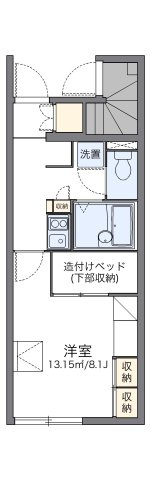 レオパレス日和の間取り