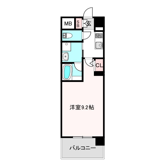 セイワパレス美章園駅前の間取り