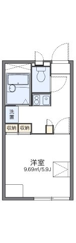 レオパレス狭山台の間取り