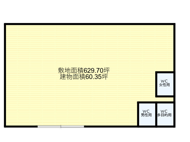 王寺本町2丁目コンビニ跡地の間取り