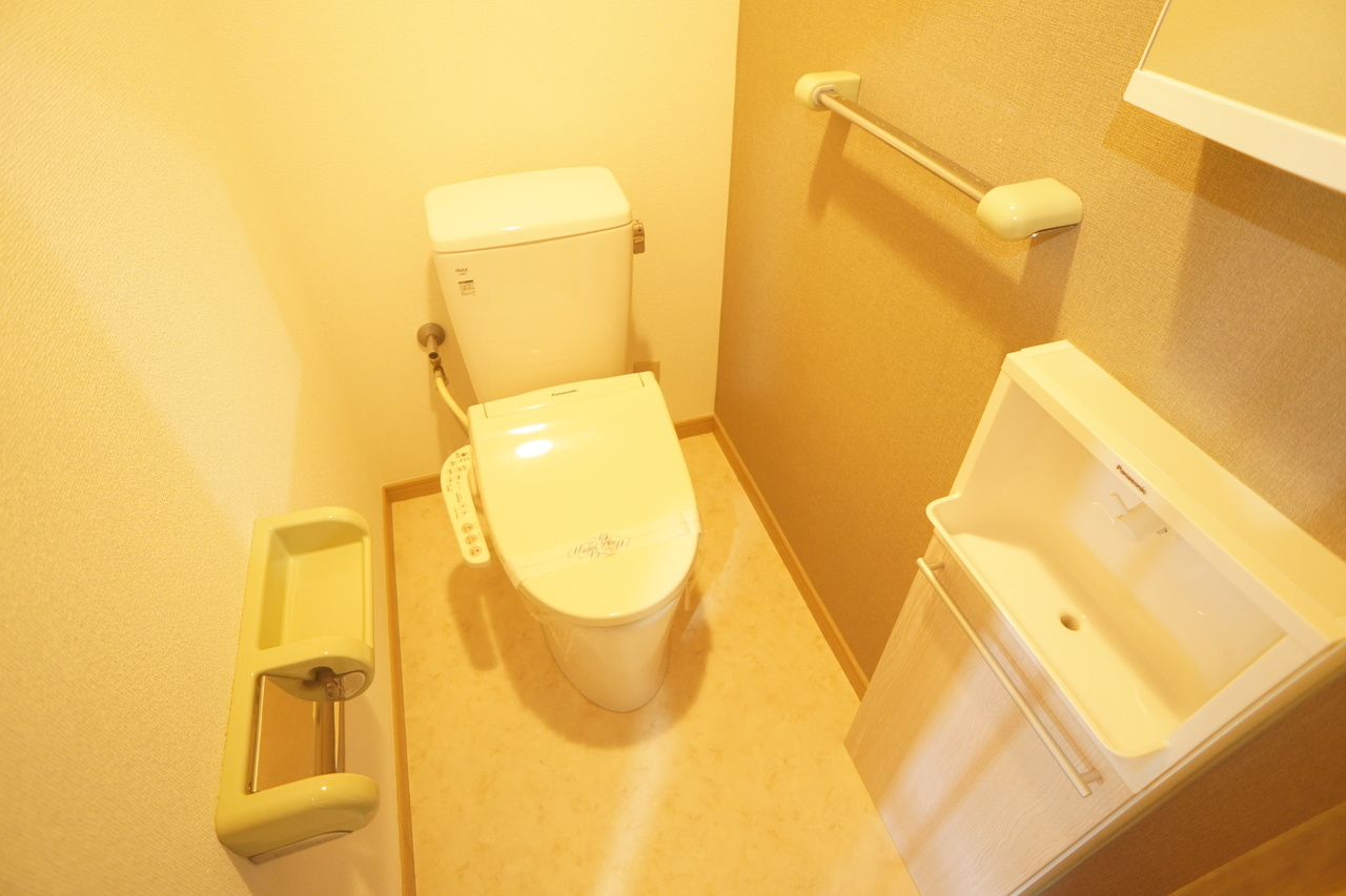 HILL CRESTあやめ池のトイレ