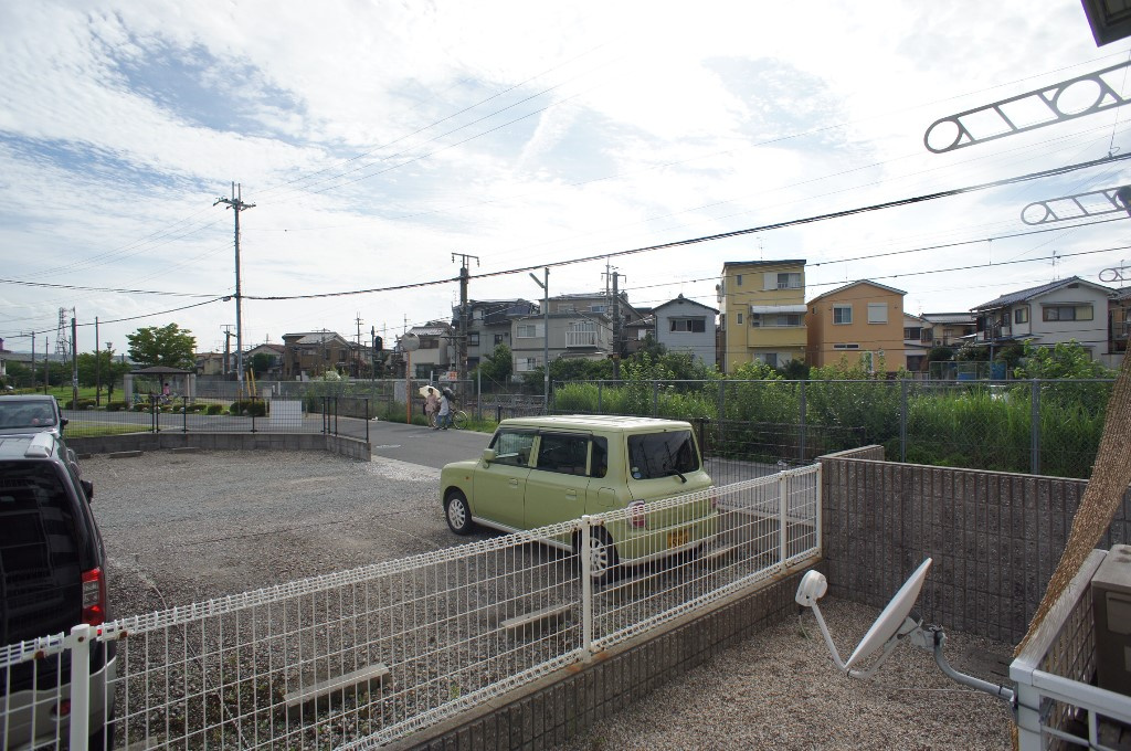 レオパレストミタⅡのバルコニー
