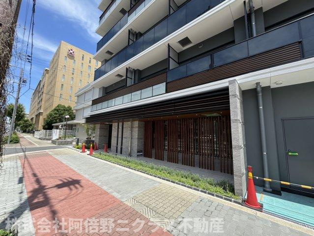 ザ・パークハビオ阿倍野昭和町のエントランス