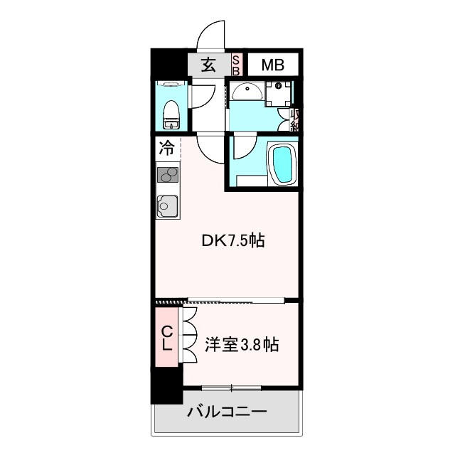 ザ・パークハビオ阿倍野昭和町の間取り