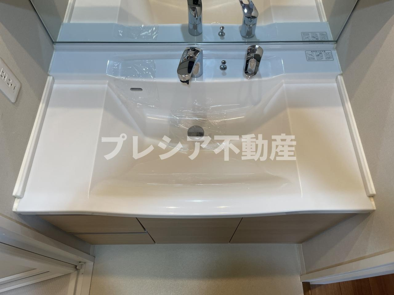 ジオ甲子園口ノーヴの洗面所