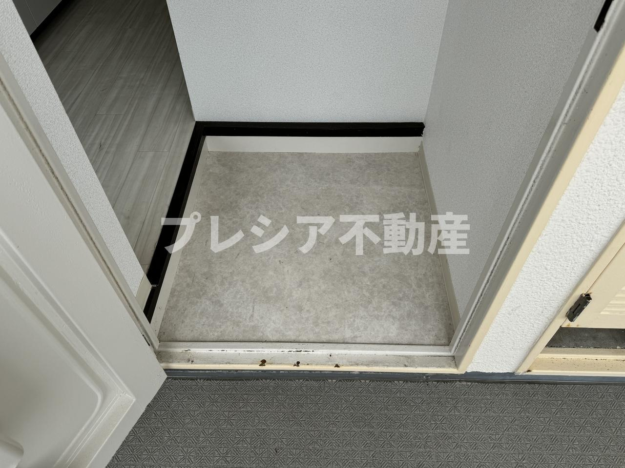 フタミハイツの玄関