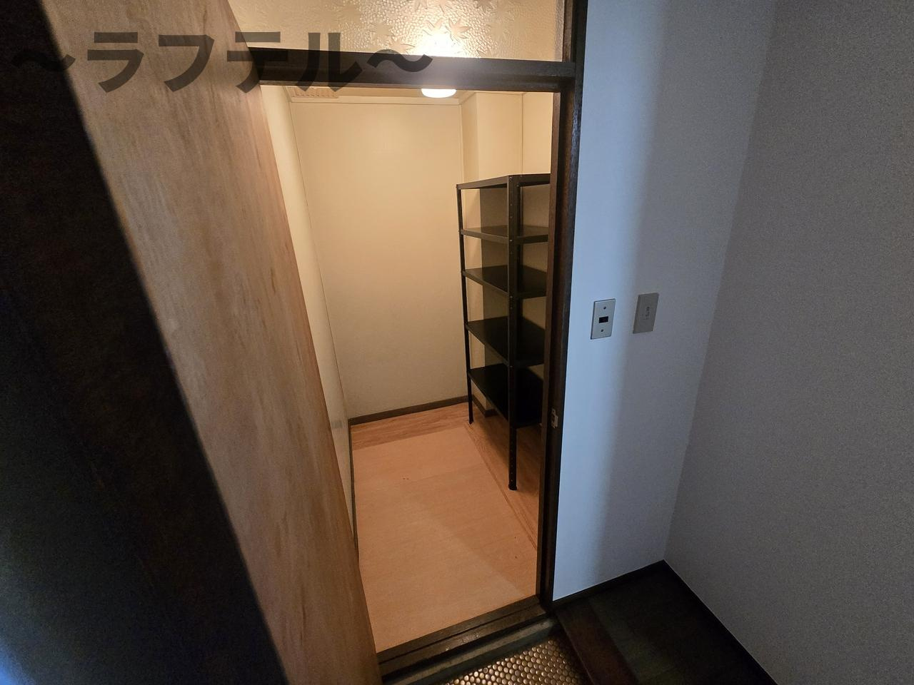所沢コーポラスA棟の収納
