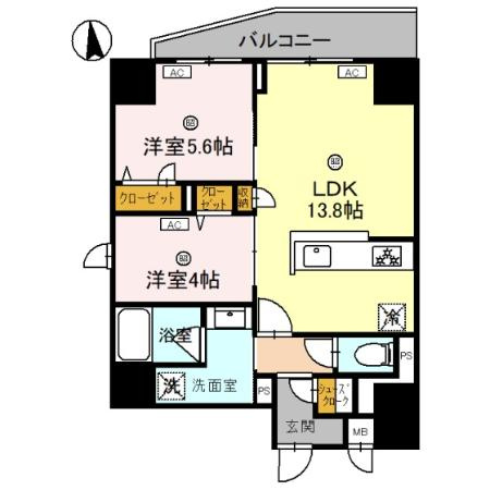 Maison de Azureの間取り