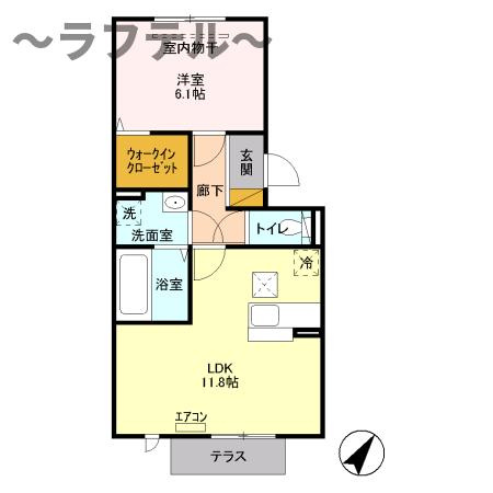 シャトレー明神の間取り