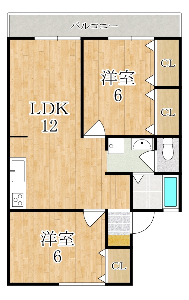 ソルフェージュCITY　Ⅰの間取り