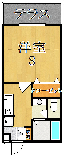 ピノヴェルデの間取り
