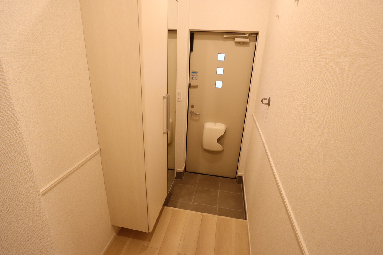カーサ　サリチェの玄関