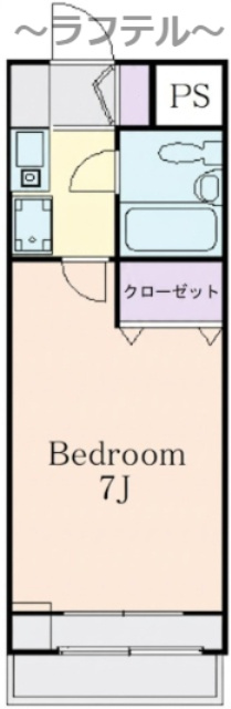 所沢市くすのき台２丁目の賃貸マンションの間取り
