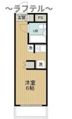 所沢市小手指町４丁目の賃貸マンションの間取り