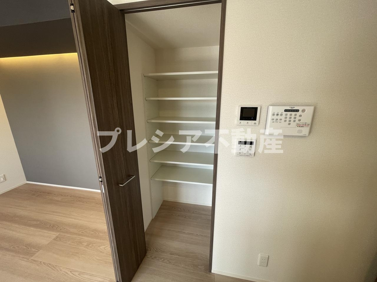 D-ROOM甲子園口の収納