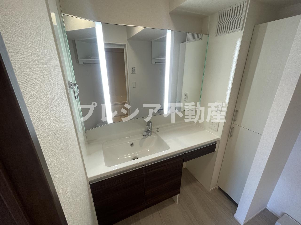 D-ROOM甲子園口の洗面所