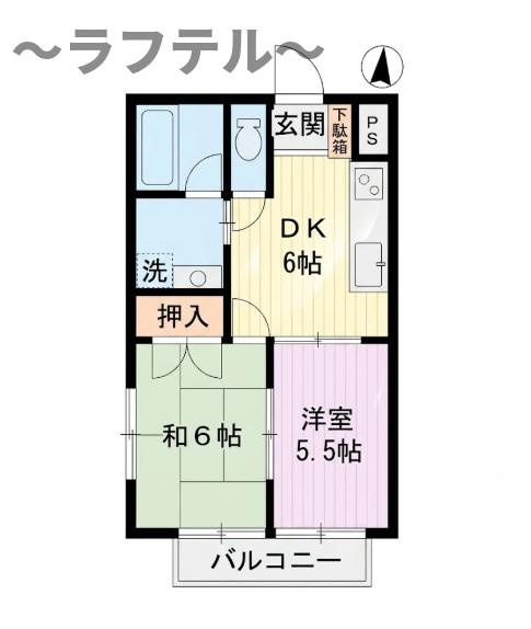 クレイドル21の間取り