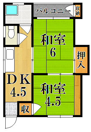 太子荘の間取り