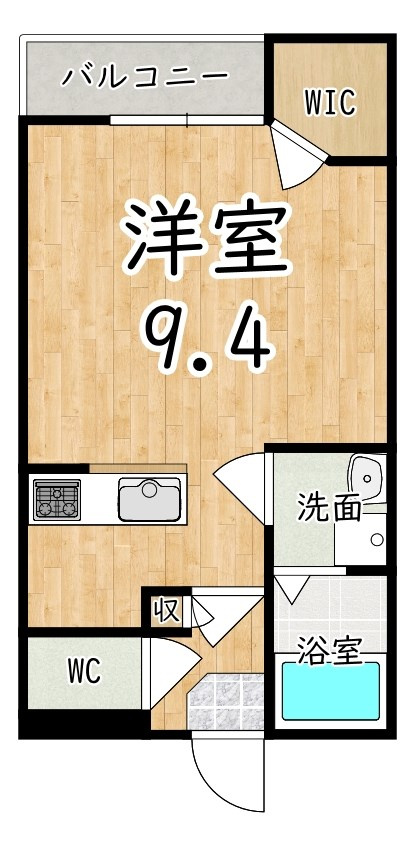 レオネクストエクレール北今市の間取り|※別室間取り