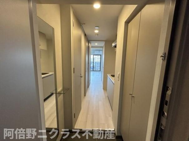 アーバンパーク田辺の玄関