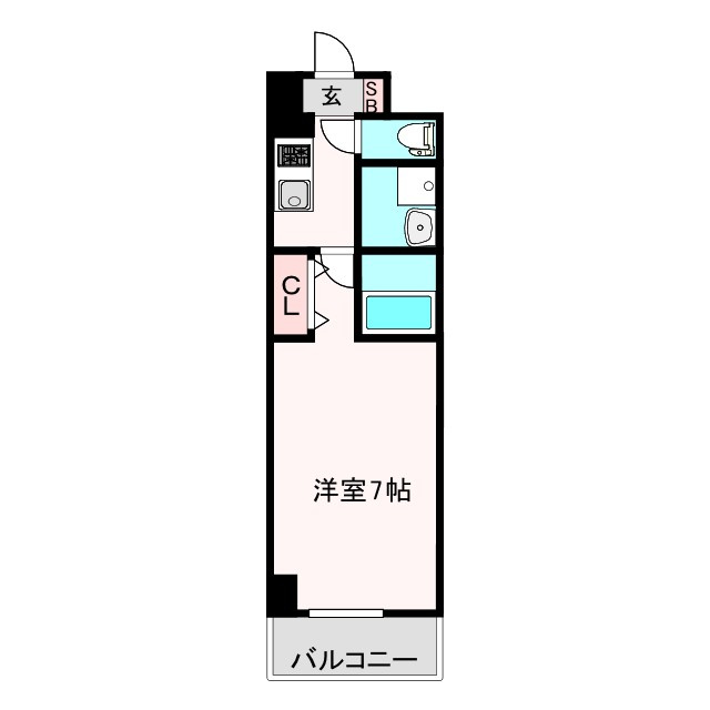 アーバンパーク田辺の間取り