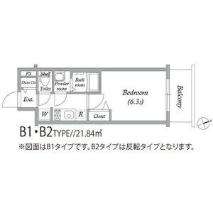アドバンス大阪ブリスの間取り