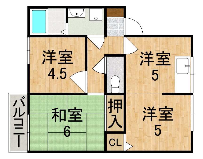 ファミイユの間取り