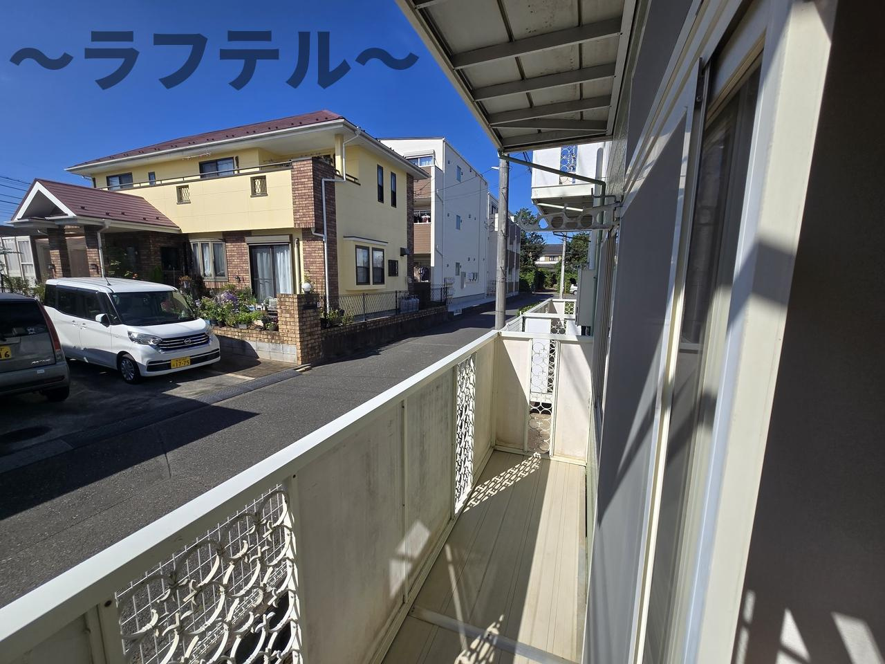 狭山市大字水野のアパートの展望
