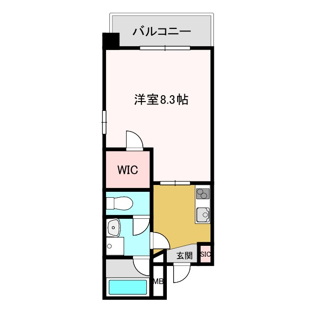 シティヒルズブライトⅢの間取り