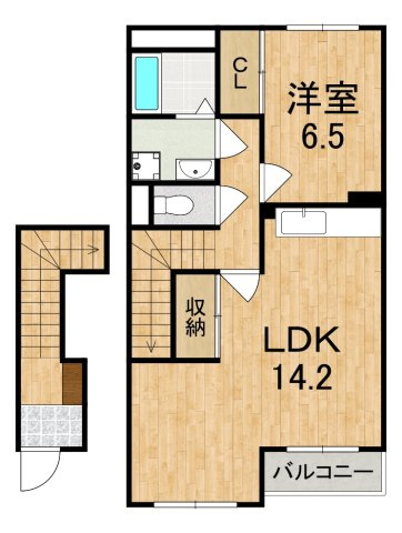 シャトーヒルズの間取り