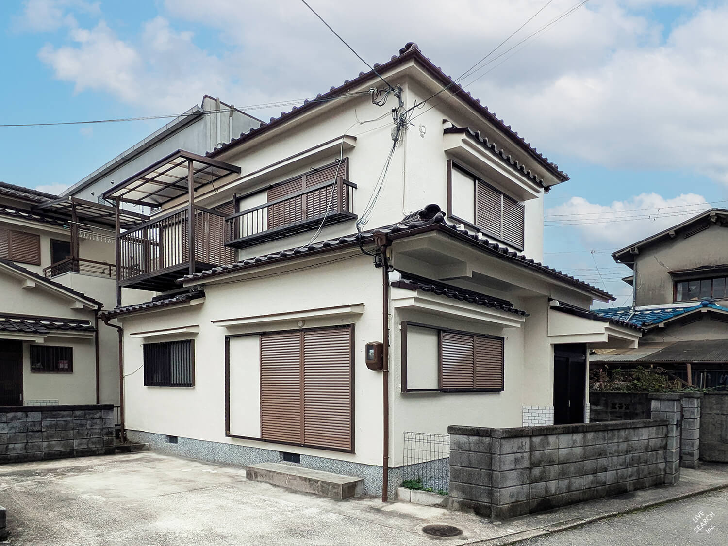 西五百住町　貸家の外観