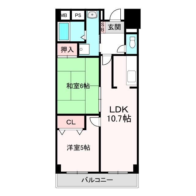 グランディール阪南町の間取り
