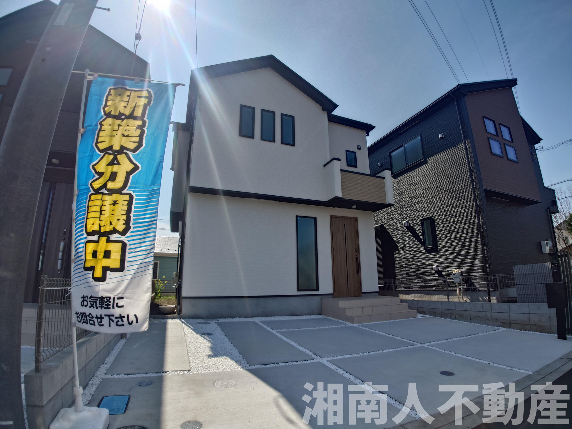 寒川町一之宮14期　新築戸建全6棟　の外観|おしゃれな外観です